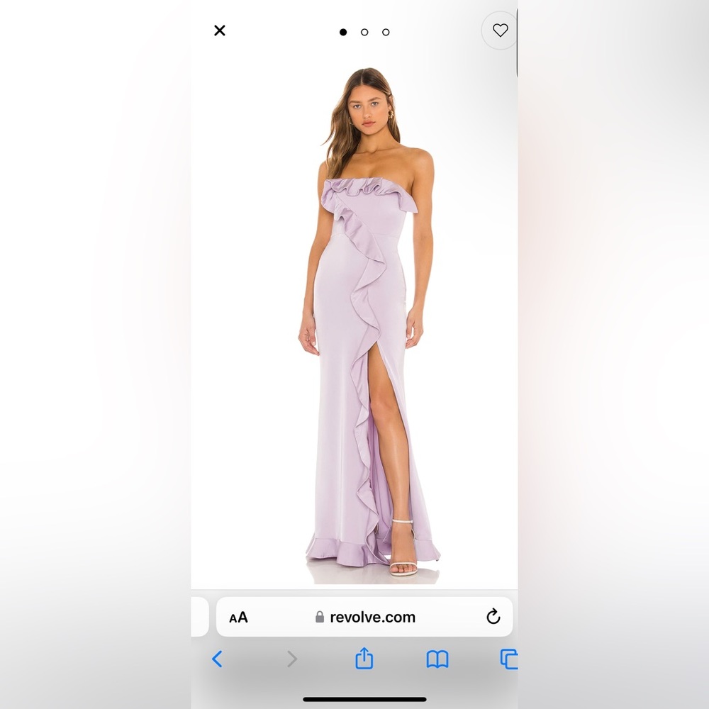 NBD Luna Gown in Lilac  SIZE SMALL